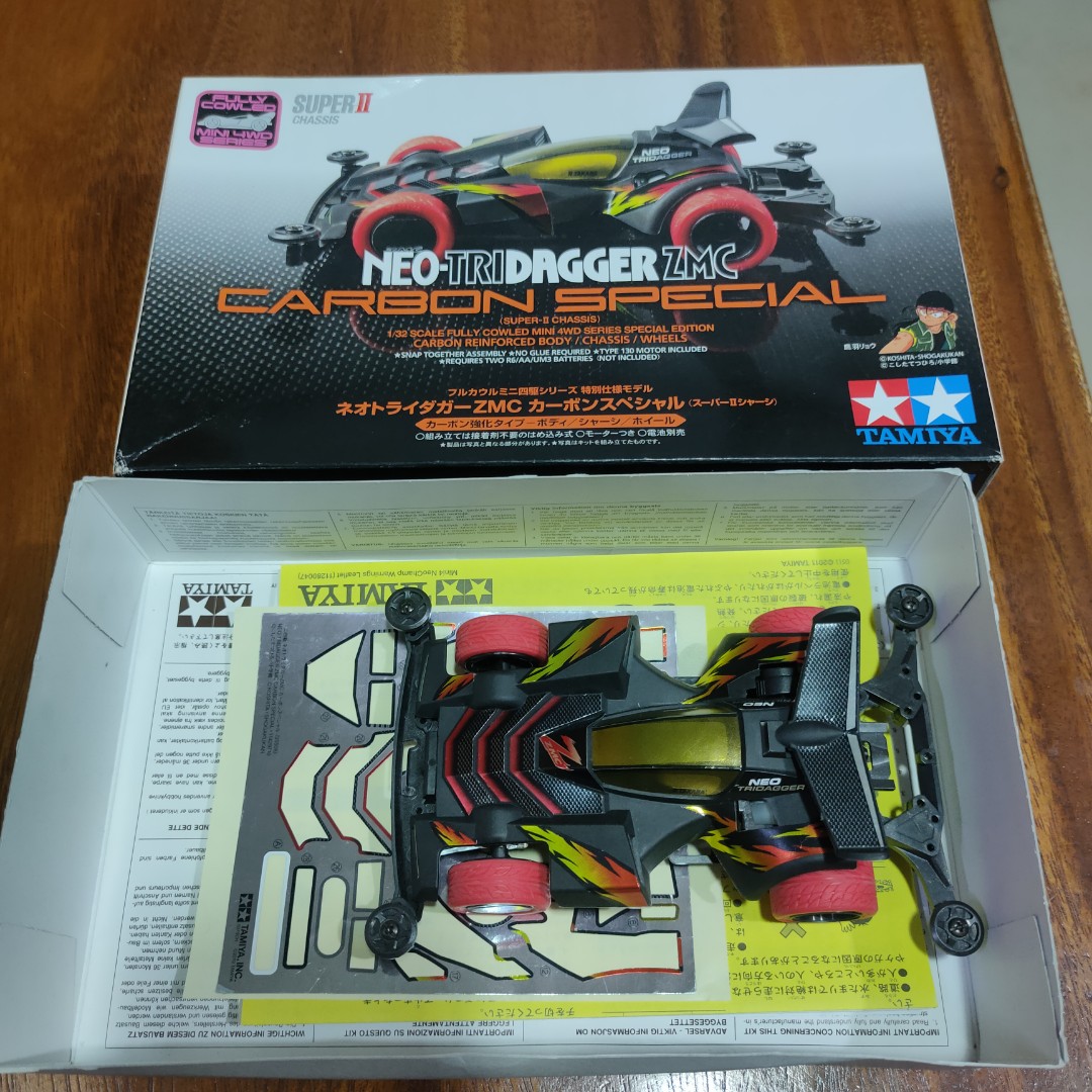 Tamiya ZMC Neo Tridagger Carbon Special, Hobbies & Toys, Toys & Games ...