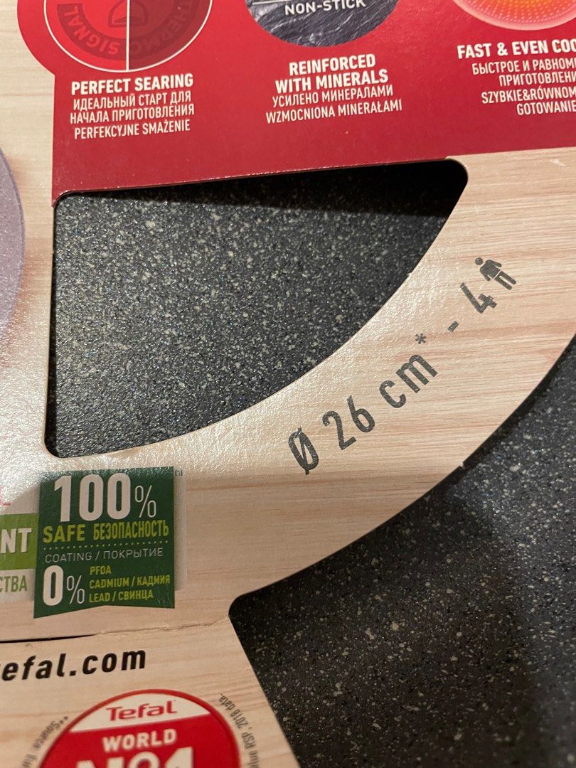 TEFAL Pan for All Hobs + Induction (Diameter 26cm), Furniture & Home