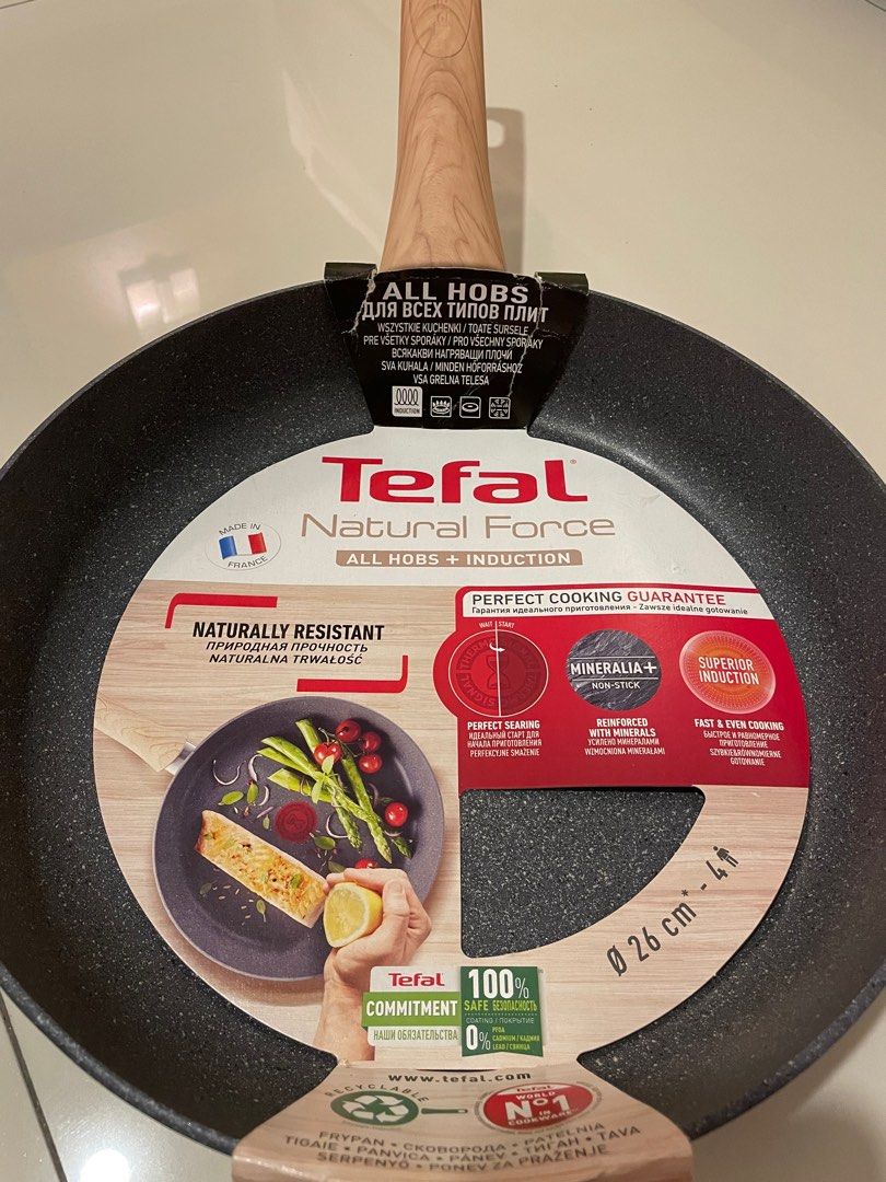 TEFAL Pan for All Hobs + Induction (Diameter 26cm), Furniture & Home
