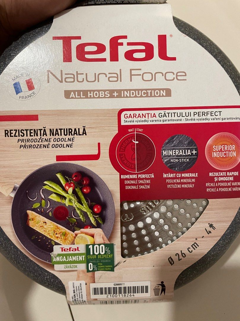 TEFAL Pan for All Hobs + Induction (Diameter 26cm), Furniture & Home