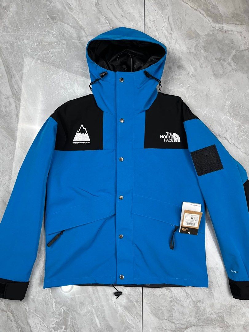 全新韓版THE NORTH FACE白標origins mountain jacket 1986款風衣, 男裝