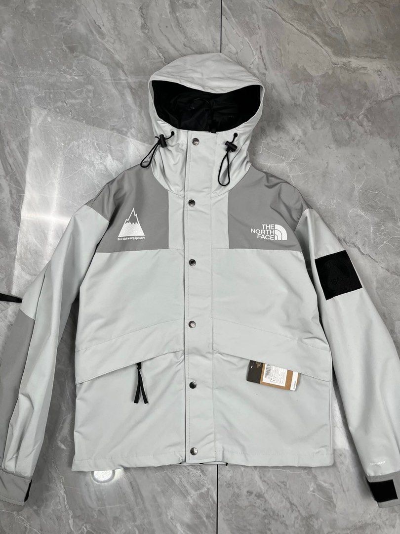 全新韓版THE NORTH FACE白標origins mountain jacket 1986款風衣, 男裝