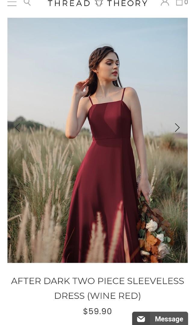 After dark evening outlet wear