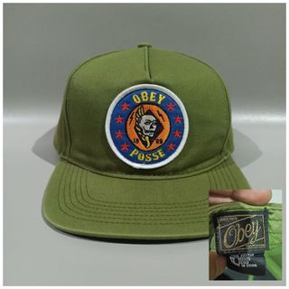 Topi Snapback Obey Posse Second Preloved Original 26