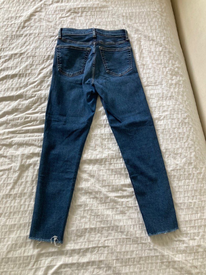 Raw hem jamie jeans outlet