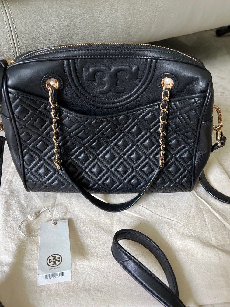 Tory burch fleming duffel bag sales