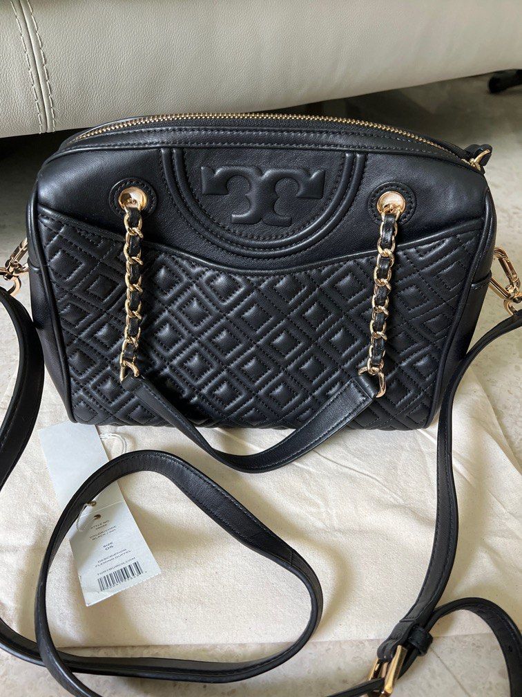 Tory burch top fleming duffel bag