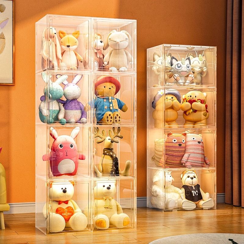 Acrylic lego storage store