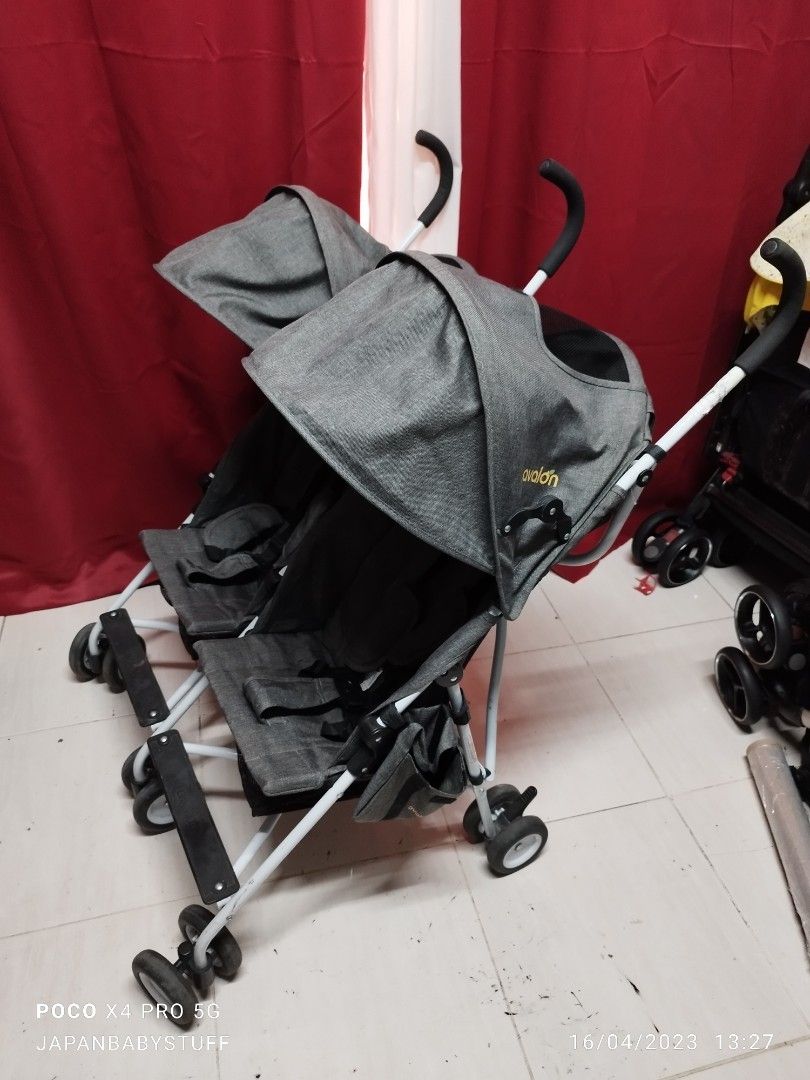 Avalon double sale stroller