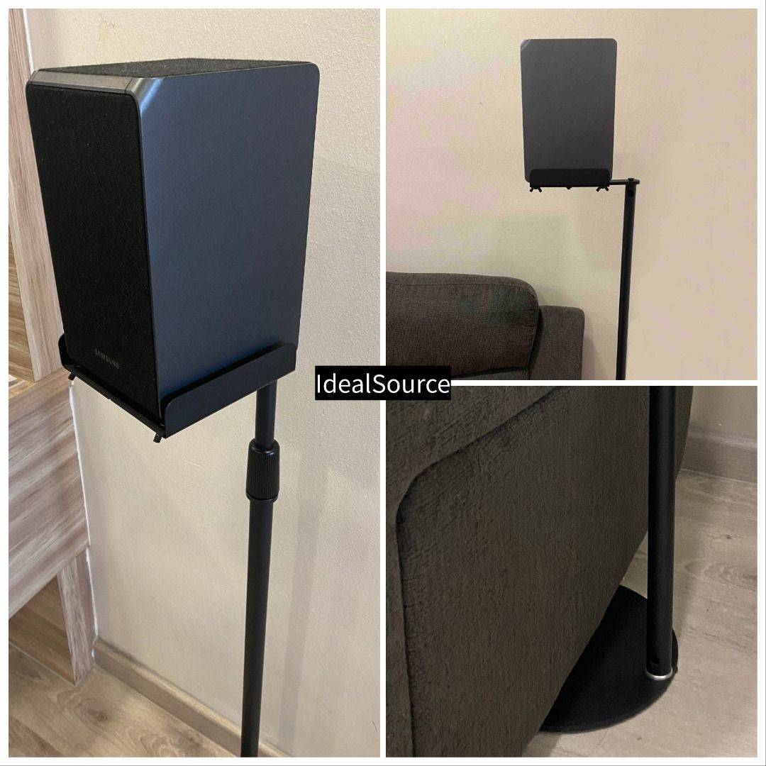Universal Speaker Stand Space Saver model Support up to 6kg Behind