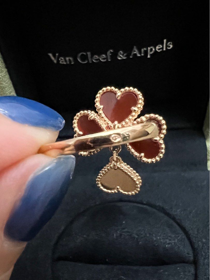 Vca carnelian ring deals