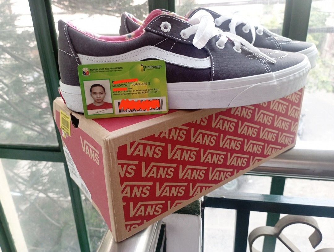 RUSH! Vans Sk8 Low (Smell the Flowers) Asphalt (original), Men's