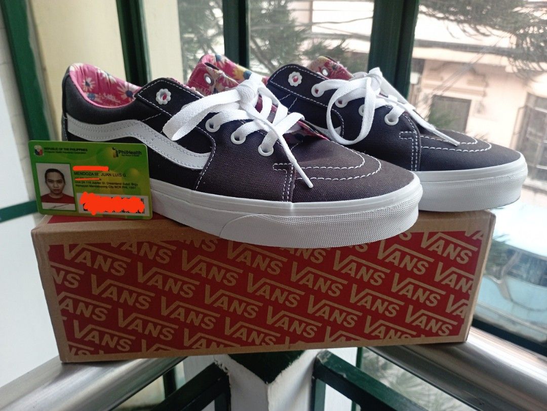 RUSH! Vans Sk8 Low (Smell the Flowers) Asphalt (original), Men's