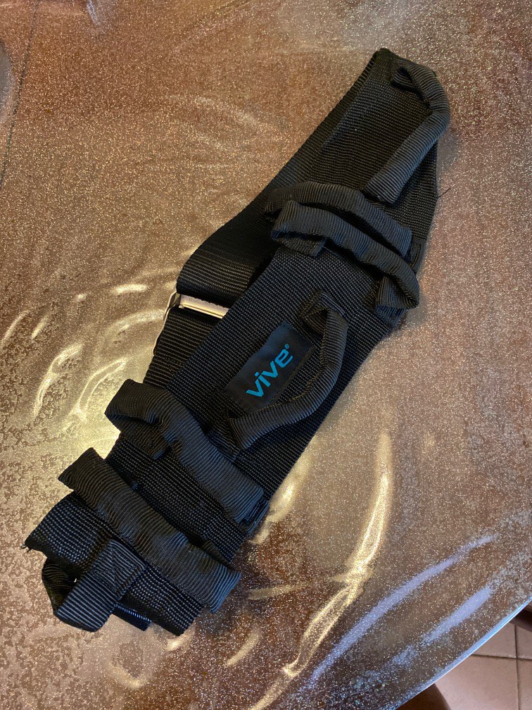 Vive transfer belt, Health & Nutrition, Braces, Support & Protection on
