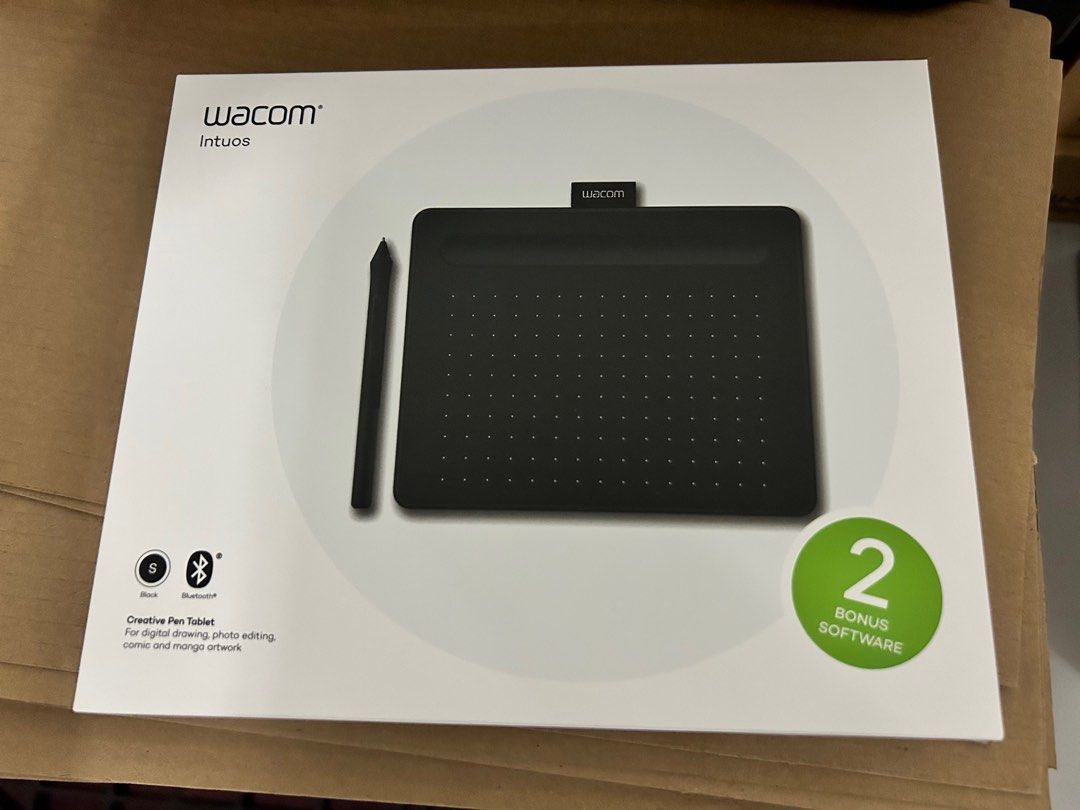 Wacom CTL-4100WL/K0-CX Intuos small Bluetooth black, Mobile Phones ...