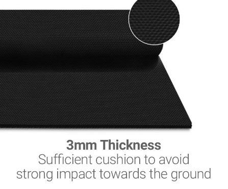 Treadmill Mat, Heavy Duty Exercise Equipment Mat For Under Treadmill, Anto Fatigue Floor Mat, Indestructible Non-Slip Floor Thick Workout Gym Mat, Noise Reduction, Anto Vibration - View #9