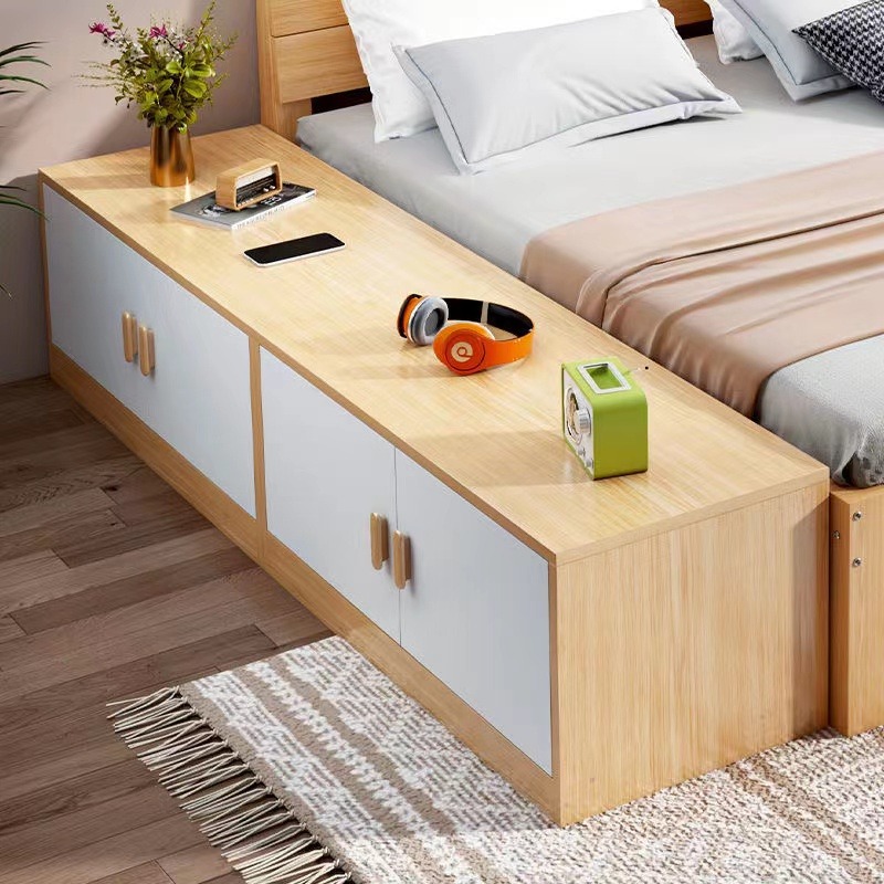 Window low cupboard bay window shoe storage bedroom locker