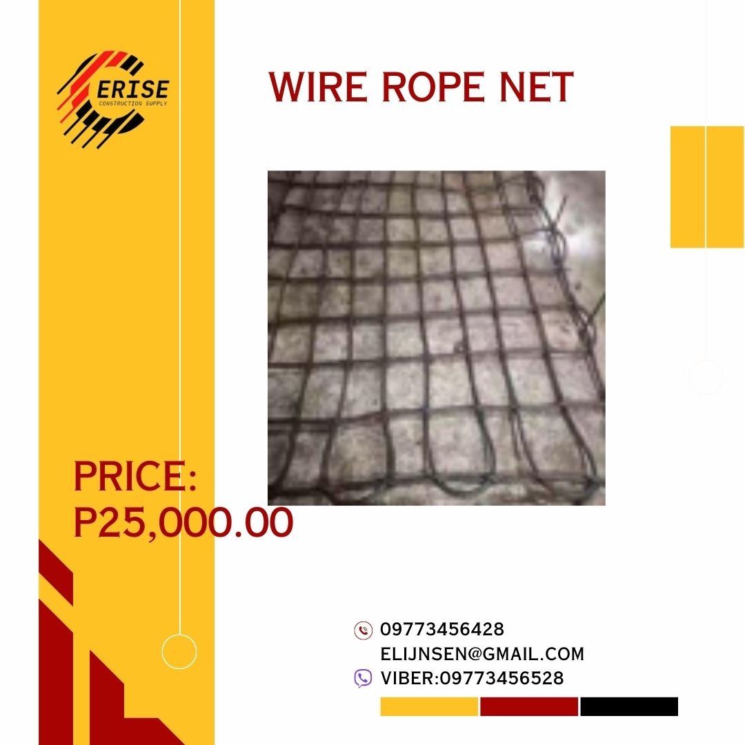 WIRE ROPE NET, Commercial & Industrial, Construction & Building
