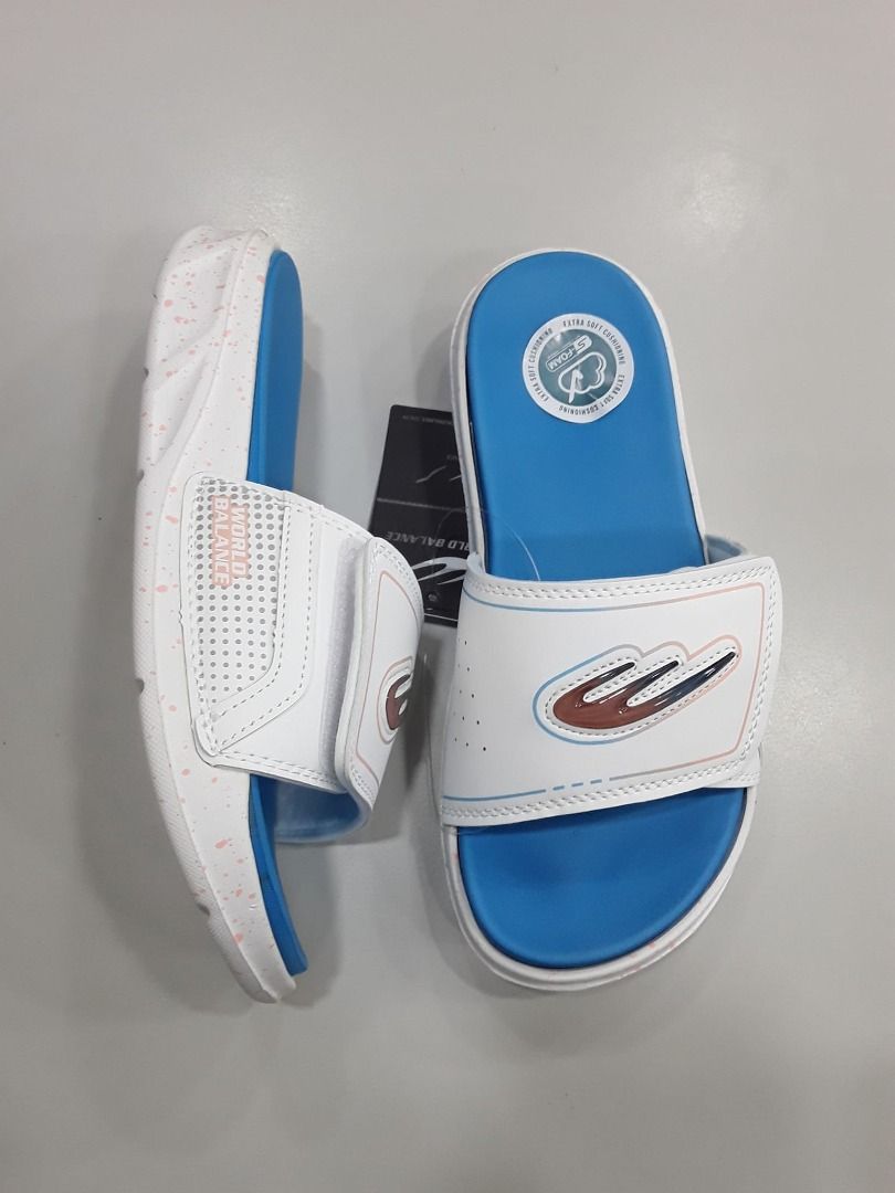 WORLD BALANCE RUSH SLIDES FOR WOMEN Women s Fashion Footwear Slippers and slides on Carousell