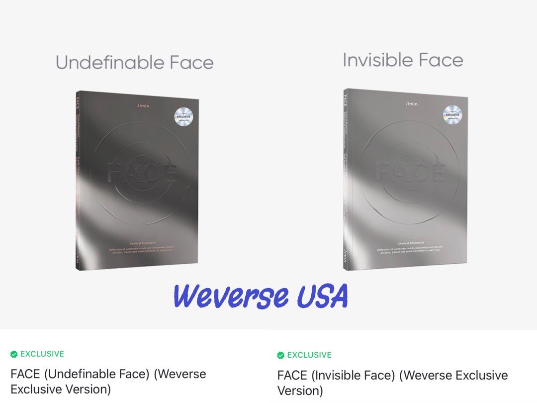 爆売り ver.)（韓国盤 Weverse bts Shop (Weverse Amazon.co.jp: face ...