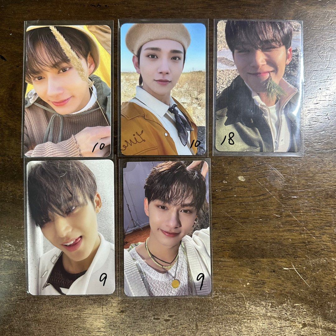 wts want to sell seventeen svt FTS sector 17 album pc photocards POB