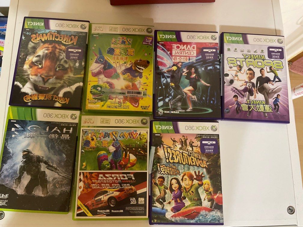Xbox 360 Kinetic Games, Hobbies & Toys, Toys & Games on Carousell