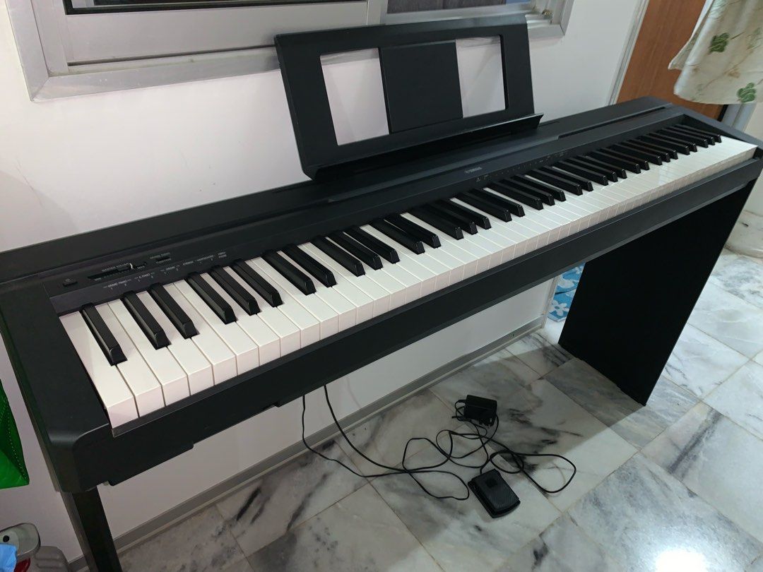 Yamaha P-45B portable piano