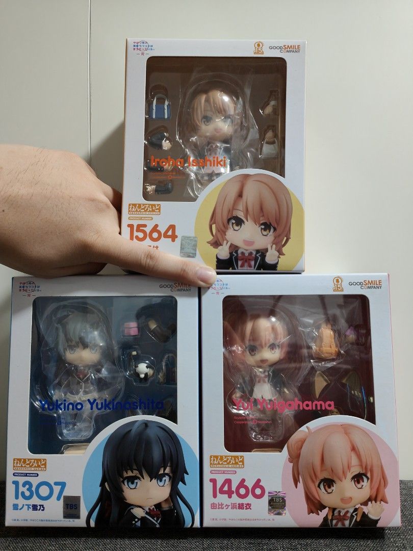 Preview de la Nendoroid de Yui Yuigahama de My Teen Romantic Comedy