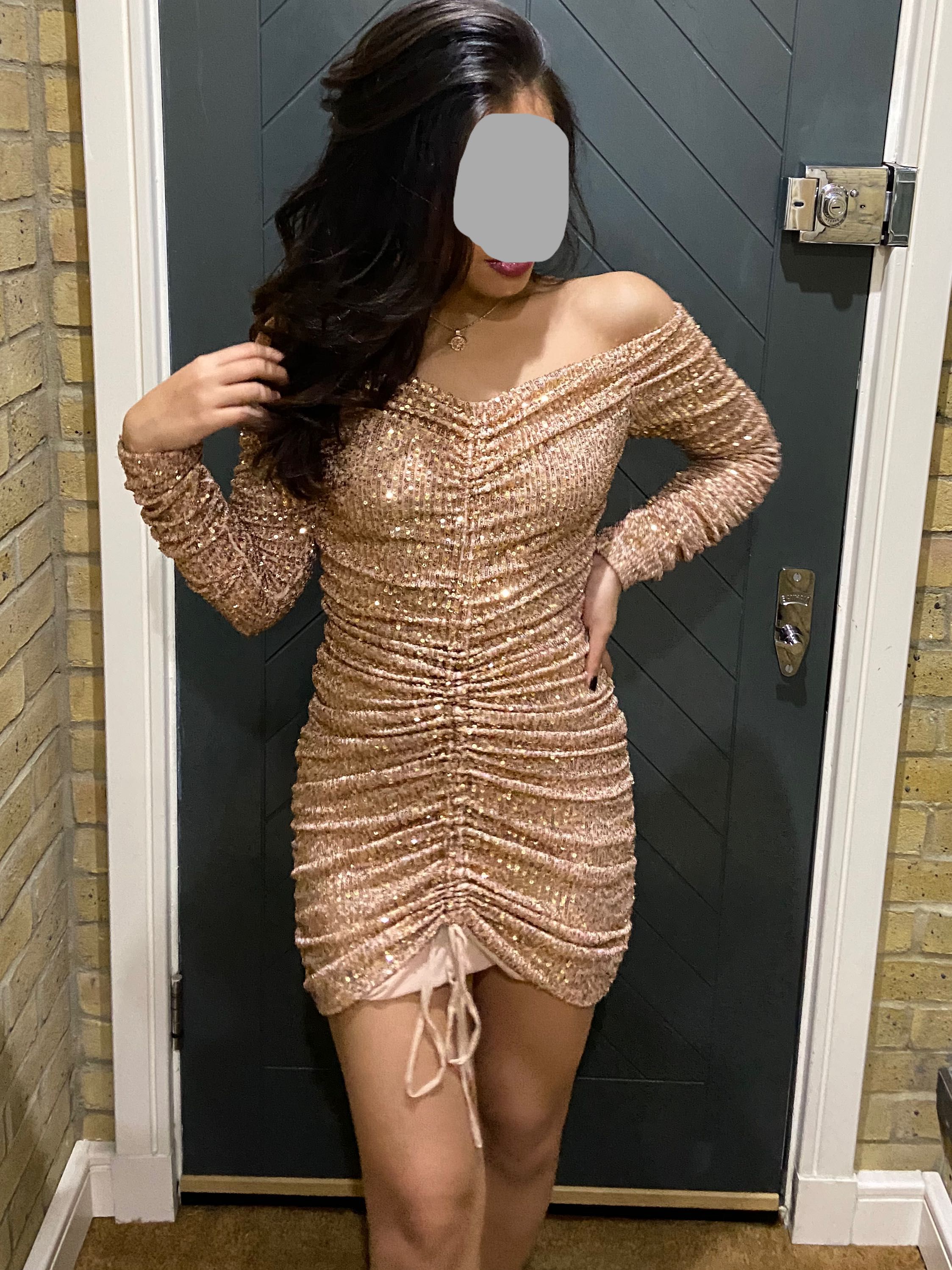 floor length dresses formal Glitter Long Formal A Line Prom Gown Amoris T213 main image 1