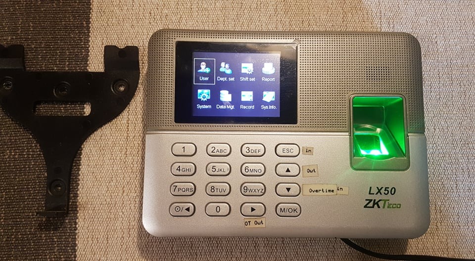 ZKTECO Time Attendance Terminal, Computers & Tech, Office & Business