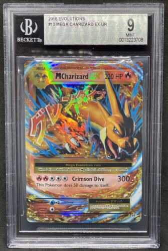  Pokemon - Mega-Charizard-EX (13/108) - XY Evolutions - Holo :  Toys & Games