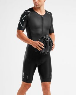 2XU Perform Full Zip Sleeve Trisuit Triathlon Race M Size #KEMASRAYA