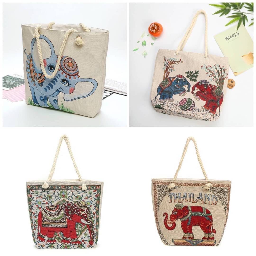 Women's canvas handbags hot sale