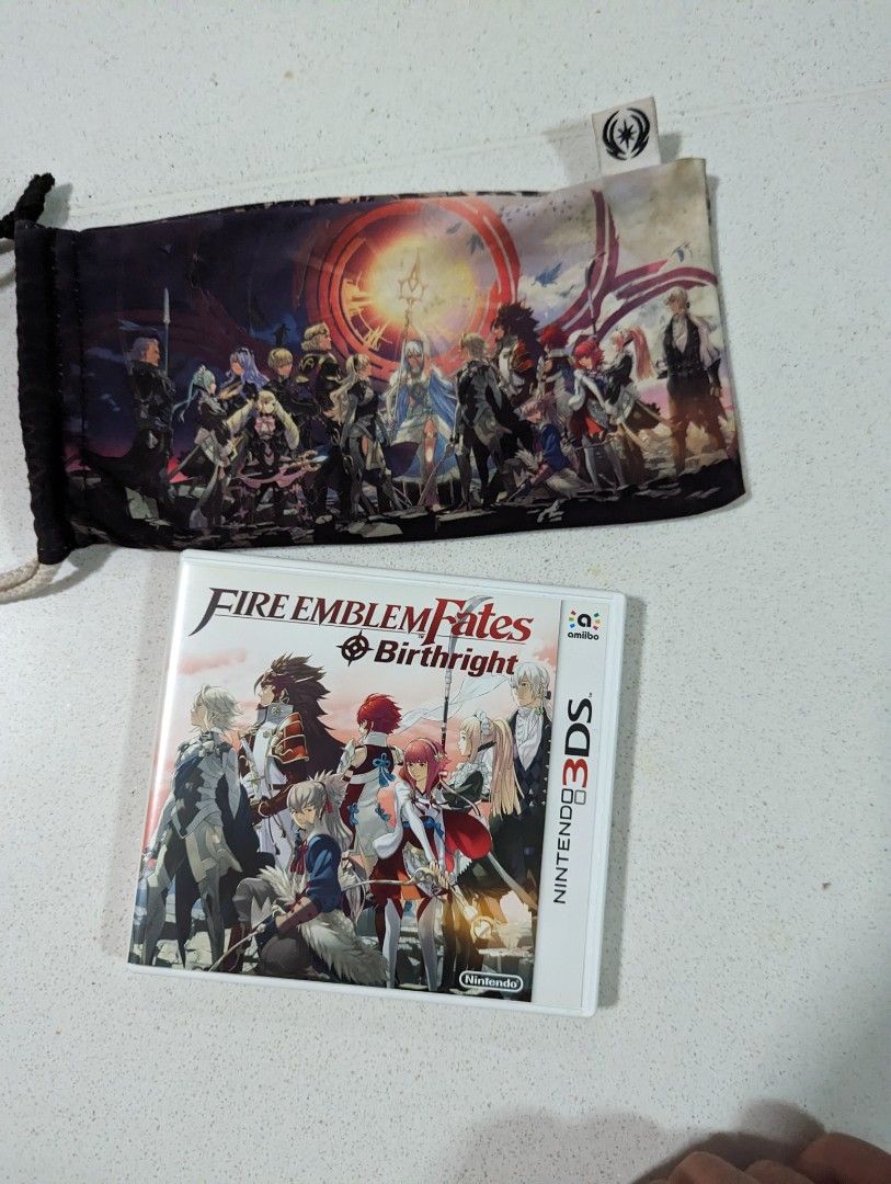 3DS fire emblem fates special edition super rare with included carry case and box and game