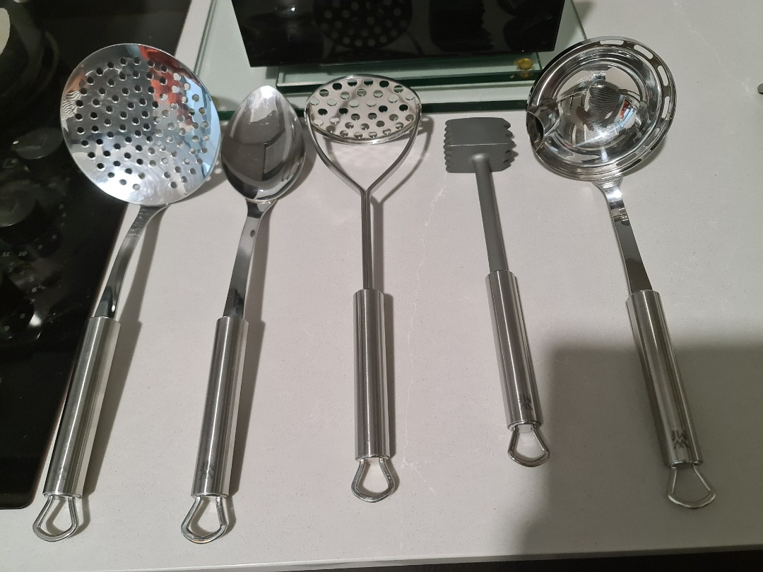 5piece WMF cooking utensils, Like new, Furniture & Home Living