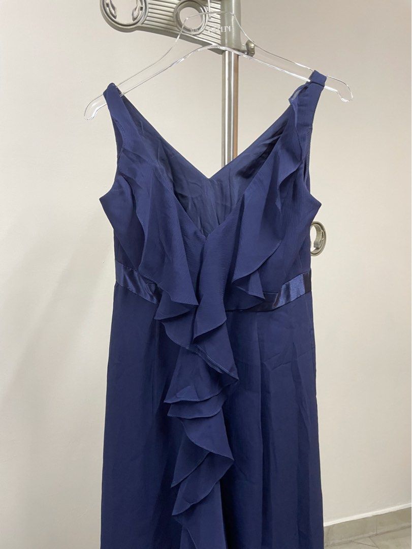 David's bridal outlet ruffle bridesmaid