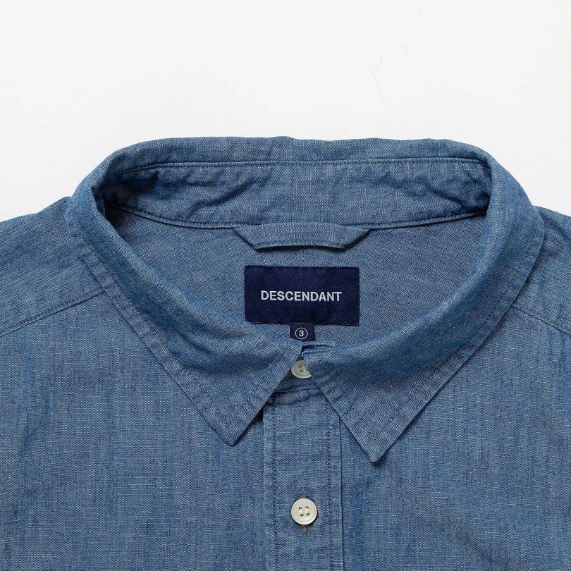 預訂Descendant KENNEDY'S ORGANIC COTTON CHAMBRAY SS SHIRT