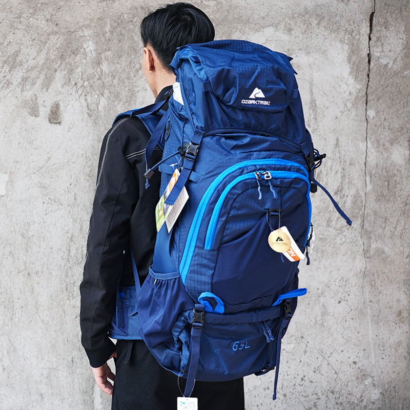 Ozark trail clearance 65l backpack review