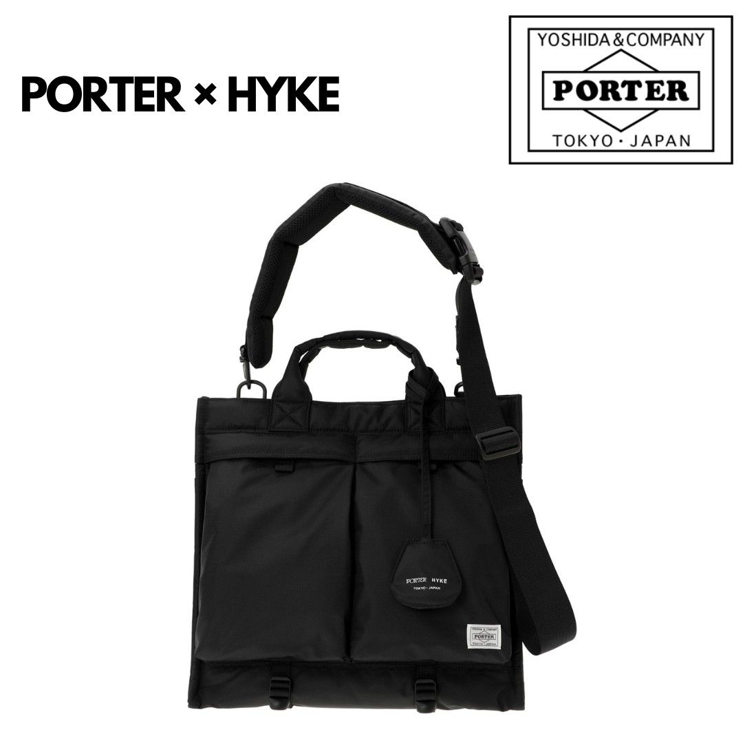 PORTER × HYKE 2way tote bag 黒 | veranstaltungen.lkz.de