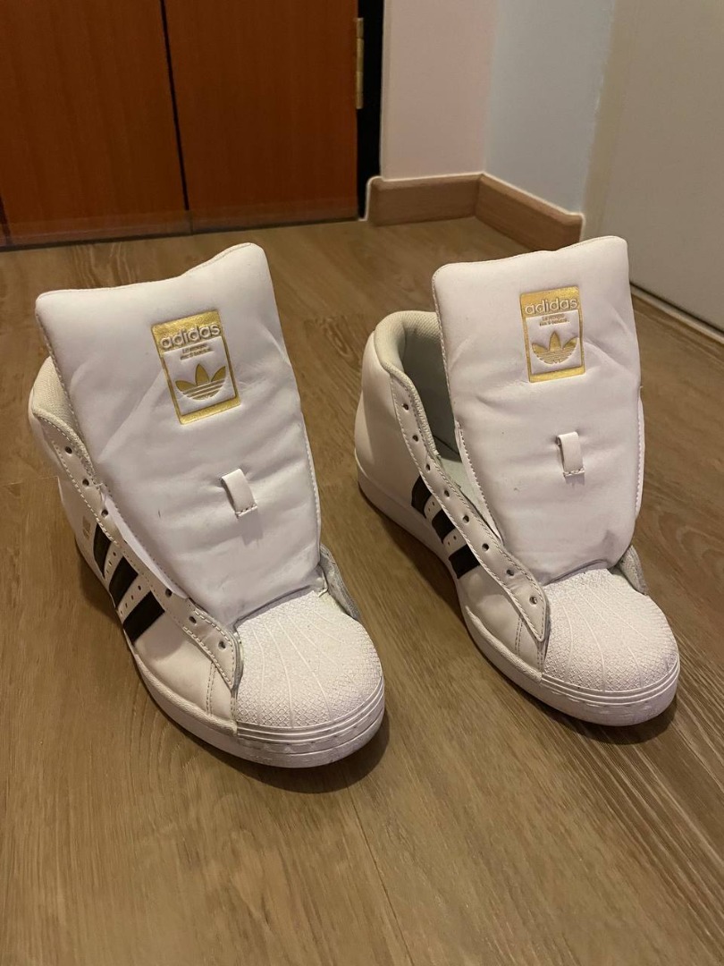 Adidas Pro Model White Black Gold OG Originals Retro FV5722, Men's Fashion,  Footwear, Sneakers on Carousell