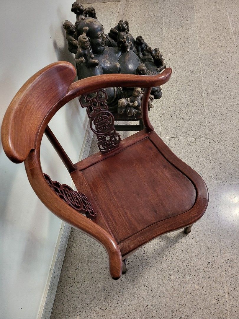 Antique Rosewood chair, Furniture & Home Living, Furniture, Chairs on