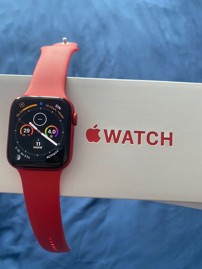 Project red sales apple watch