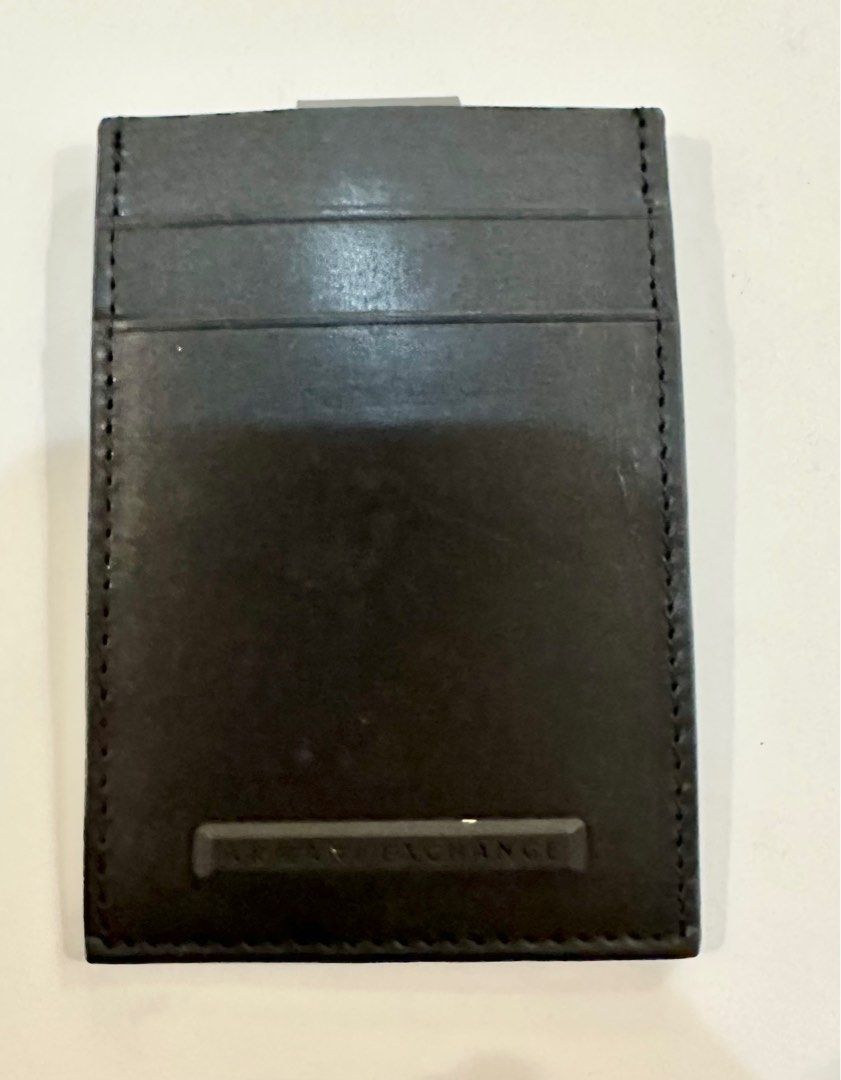 Armani money clip wallet online