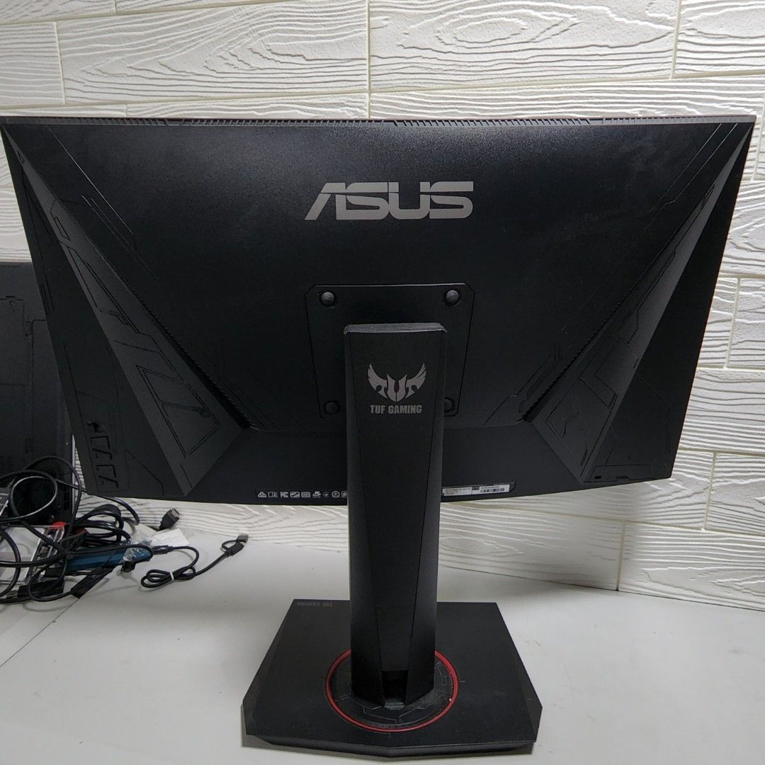 ASUS 27吋TUF Gaming 遊戲專用曲面顯示器VG27VQ 有保到2025年8月可試, 電腦＆科技, 電腦周邊及配件, 電子屏幕-  Carousell