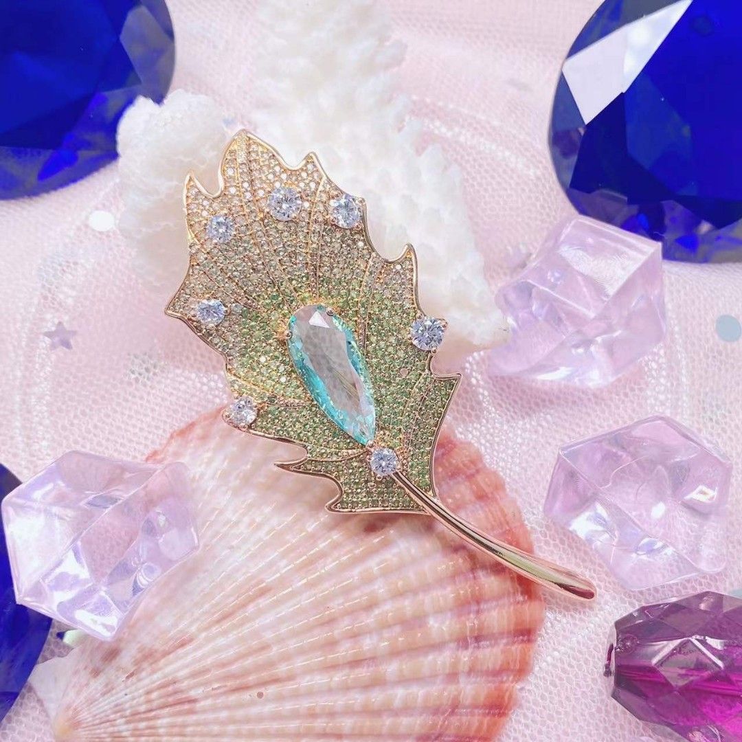 Gemstone brooches cheap