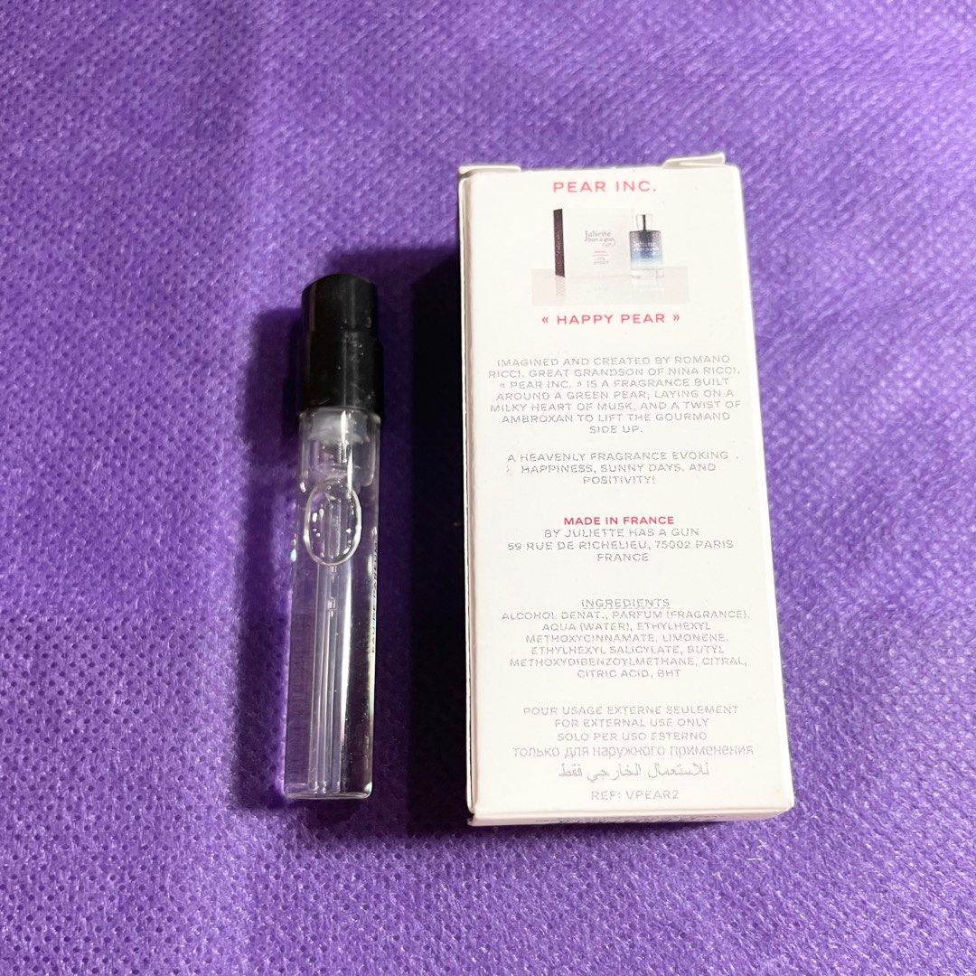 AUTHENTIC Juliette has a gun pear inc eau de parfum perfume spray vial ...