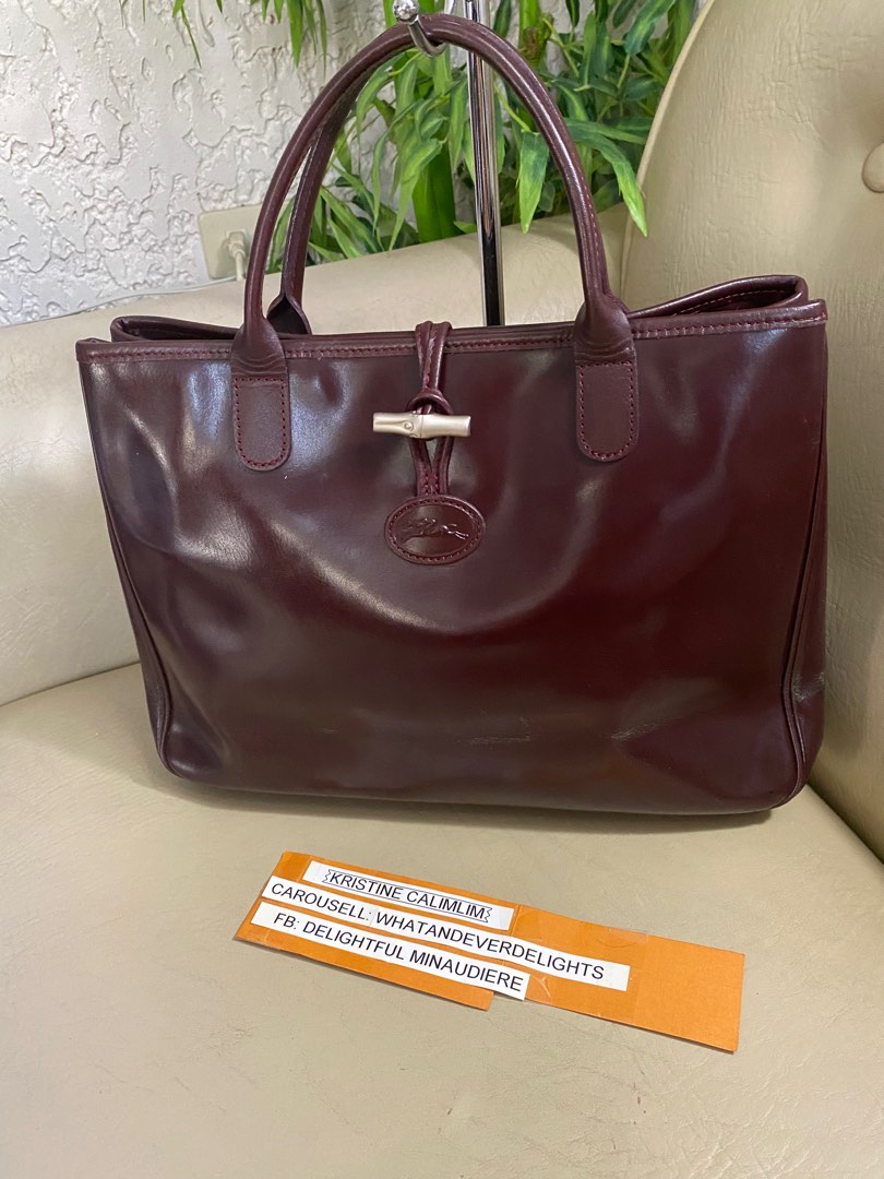 Longchamp Roseau Bucket Bag, Luxury, Bags & Wallets on Carousell