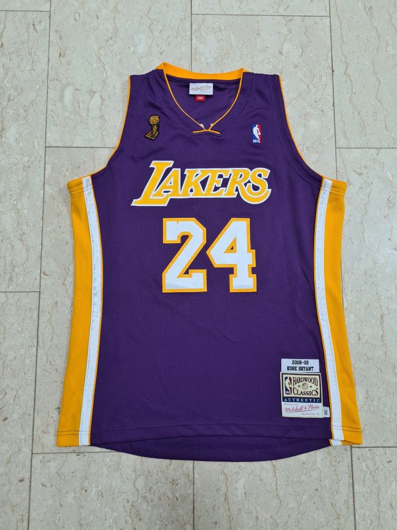 Kobe Bryant Los Angeles Lakers Mitchell & Ness 2008-09 Hardwood Classics - Authentic  Jersey - Gold