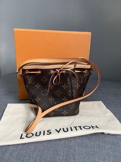 Authentic Louis Vuitton Nano Noe Monogram