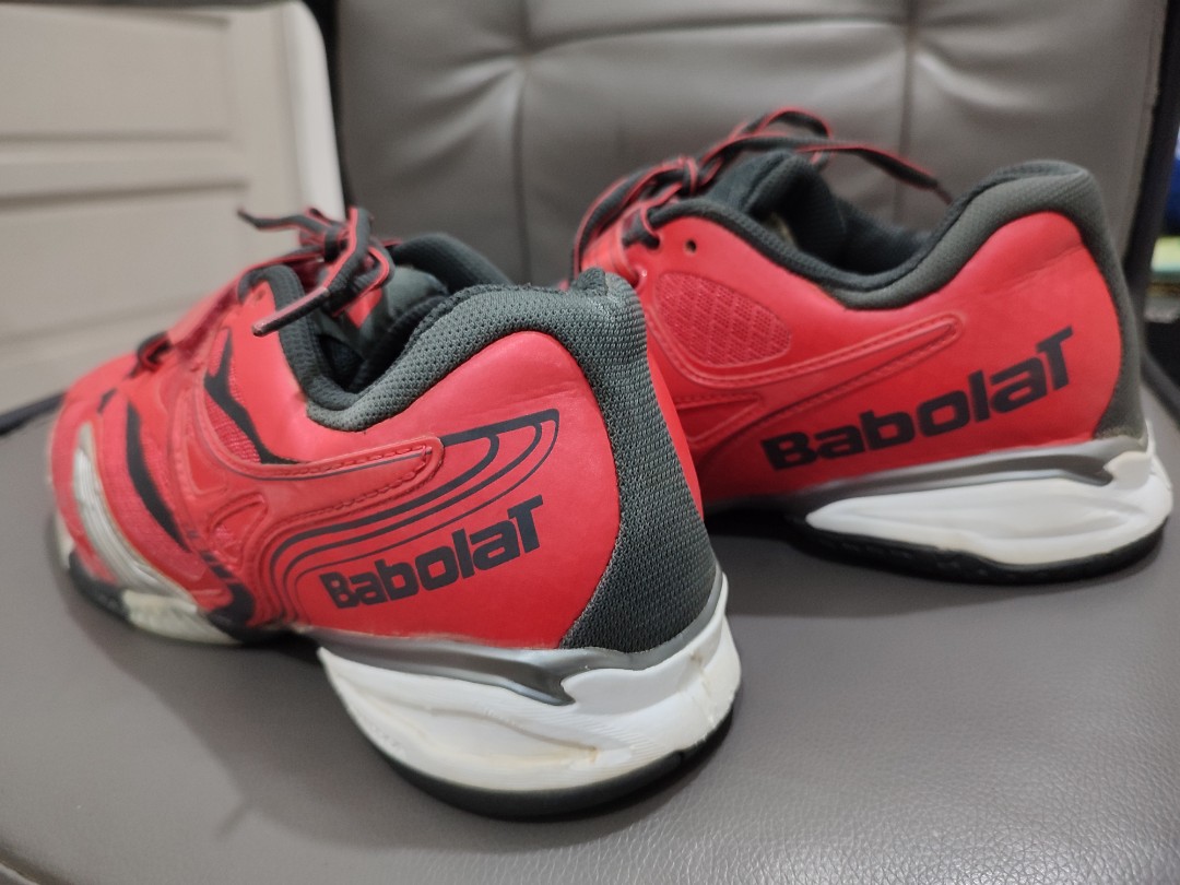 Babolat tennis shoes, Men's Fashion, Activewear on Carousell